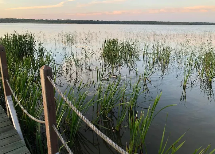 Деревянный коттедж Nadmorski Zakatek *