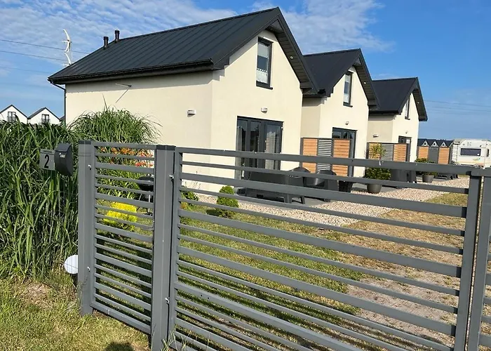 Nadmorski Zakatek Деревянный коттедж *